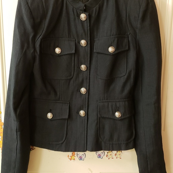 Women Black Jacket / Coat for Autumn, Winter - Picture 2 of 5